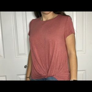 Pink stylish top